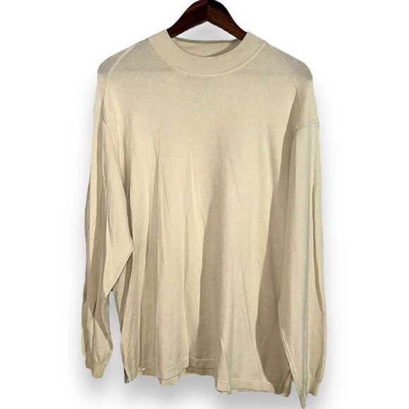 Tommy Bahama Golden Silk Mockneck Sweater Size M - Picture 1 of 7
